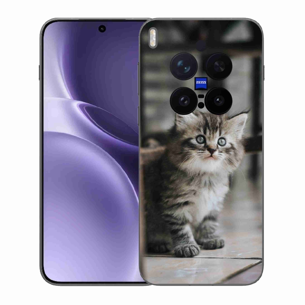 Gelový kryt mmCase na Vivo X300 Pro - koťátko