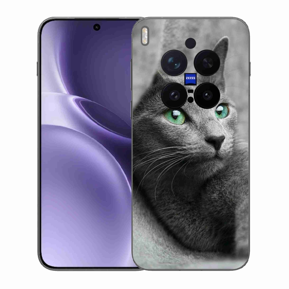 Gelový kryt mmCase na Vivo X300 Pro - kočka 2