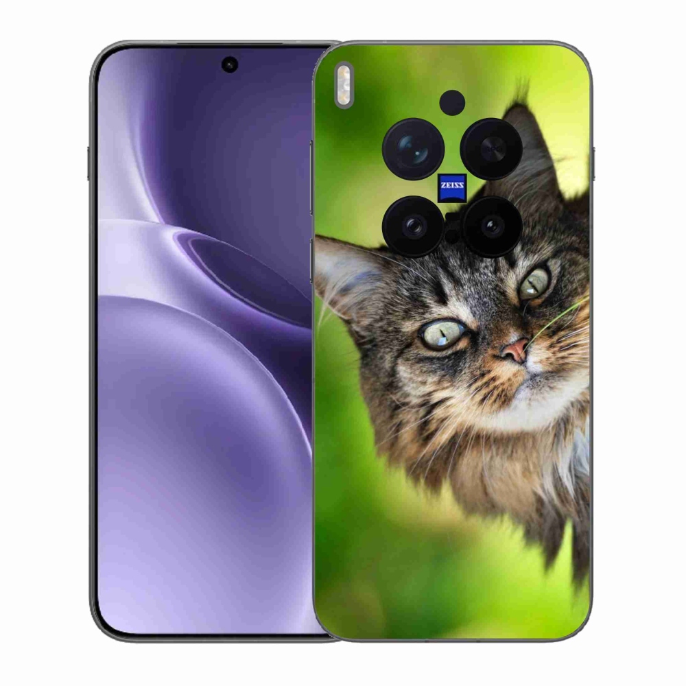 Gelový kryt mmCase na Vivo X300 Pro - kočka 3