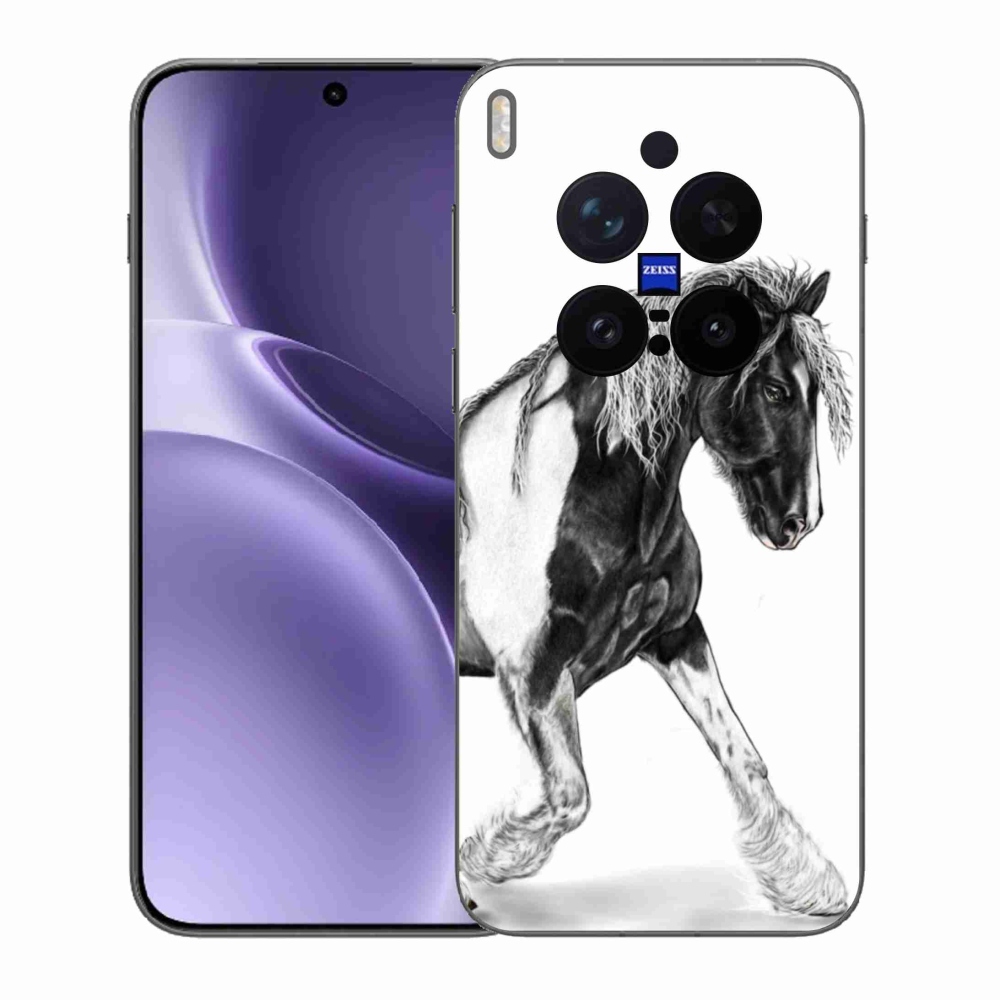 Gelový kryt mmCase na Vivo X300 Pro - kůň