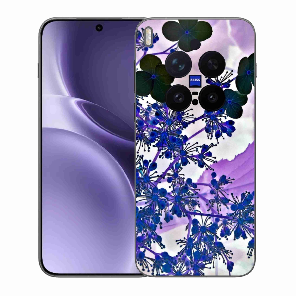 Gelový kryt mmCase na Vivo X300 Pro - květ hortenzie