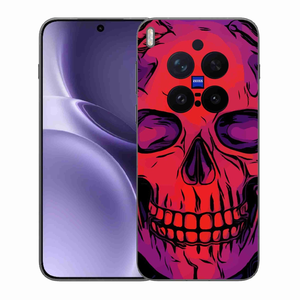 Gelový kryt mmCase na Vivo X300 Pro - lebka