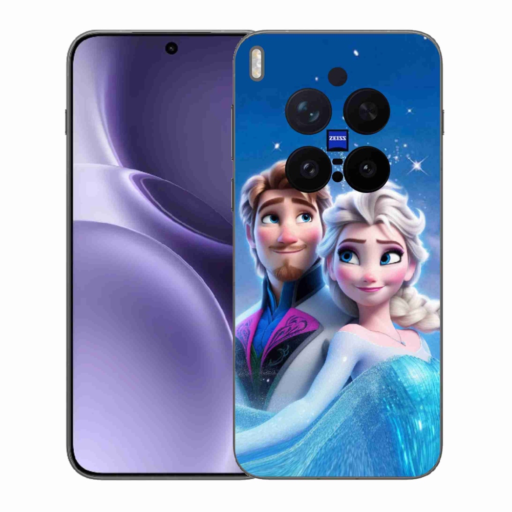 Gelový kryt mmCase na Vivo X300 Pro - ledové království 1