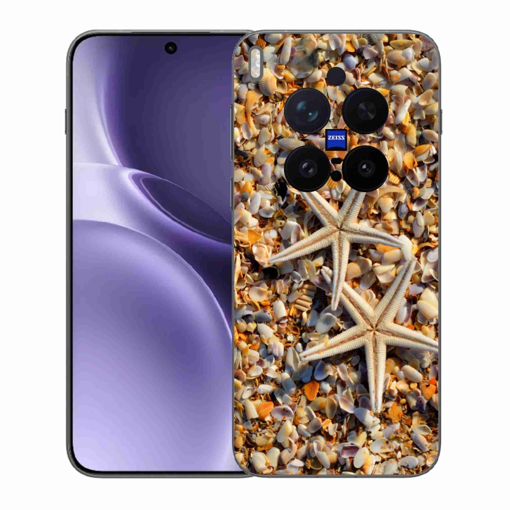 Gelový kryt mmCase na Vivo X300 Pro - mořské hvězdice