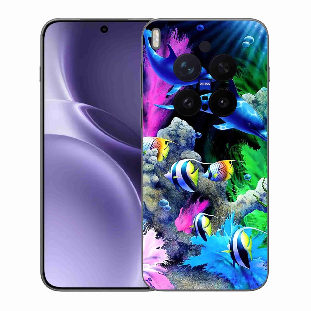 Gelový kryt mmCase na Vivo X300 Pro - mořský svět