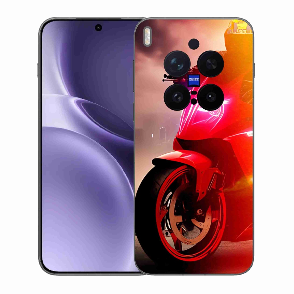 Gelový kryt mmCase na Vivo X300 Pro - motorka