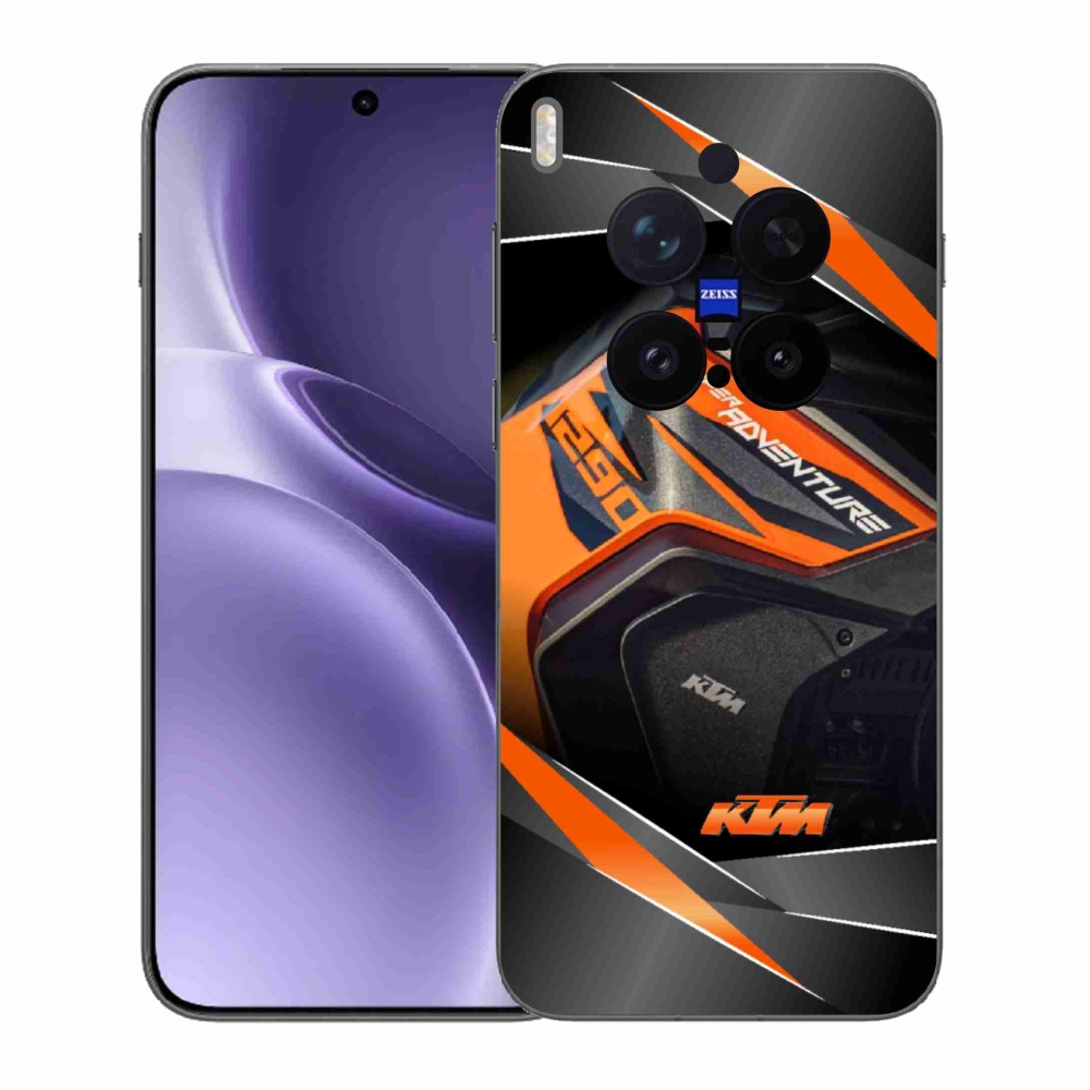 Gelový kryt mmCase na Vivo X300 Pro - motorka ktm