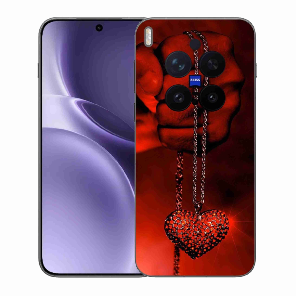 Gelový kryt mmCase na Vivo X300 Pro - náhrdelník