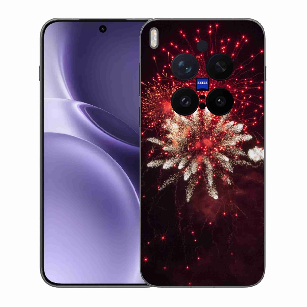 Gelový kryt mmCase na Vivo X300 Pro - ohňostroj