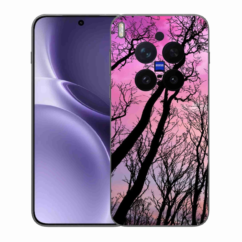 Gelový kryt mmCase na Vivo X300 Pro - opadané stromy