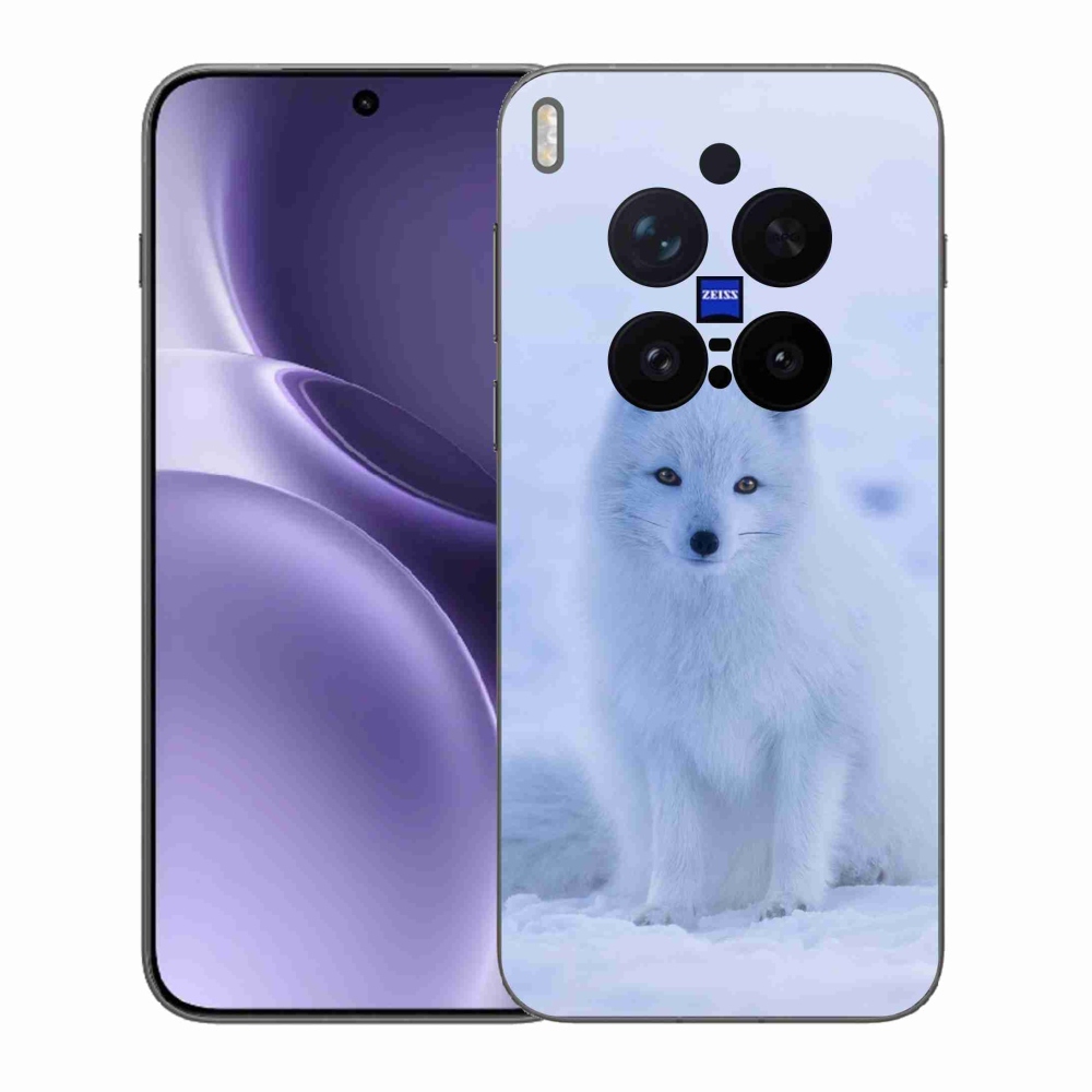 Gelový kryt mmCase na Vivo X300 Pro - polární liška