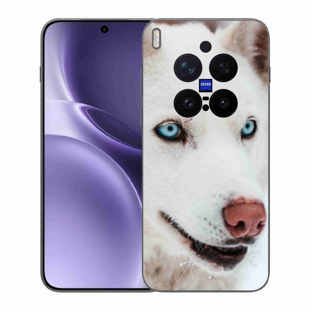 Gelový kryt mmCase na Vivo X300 Pro - psí pohled