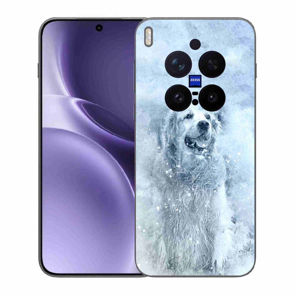 Gelový kryt mmCase na Vivo X300 Pro - retrívr