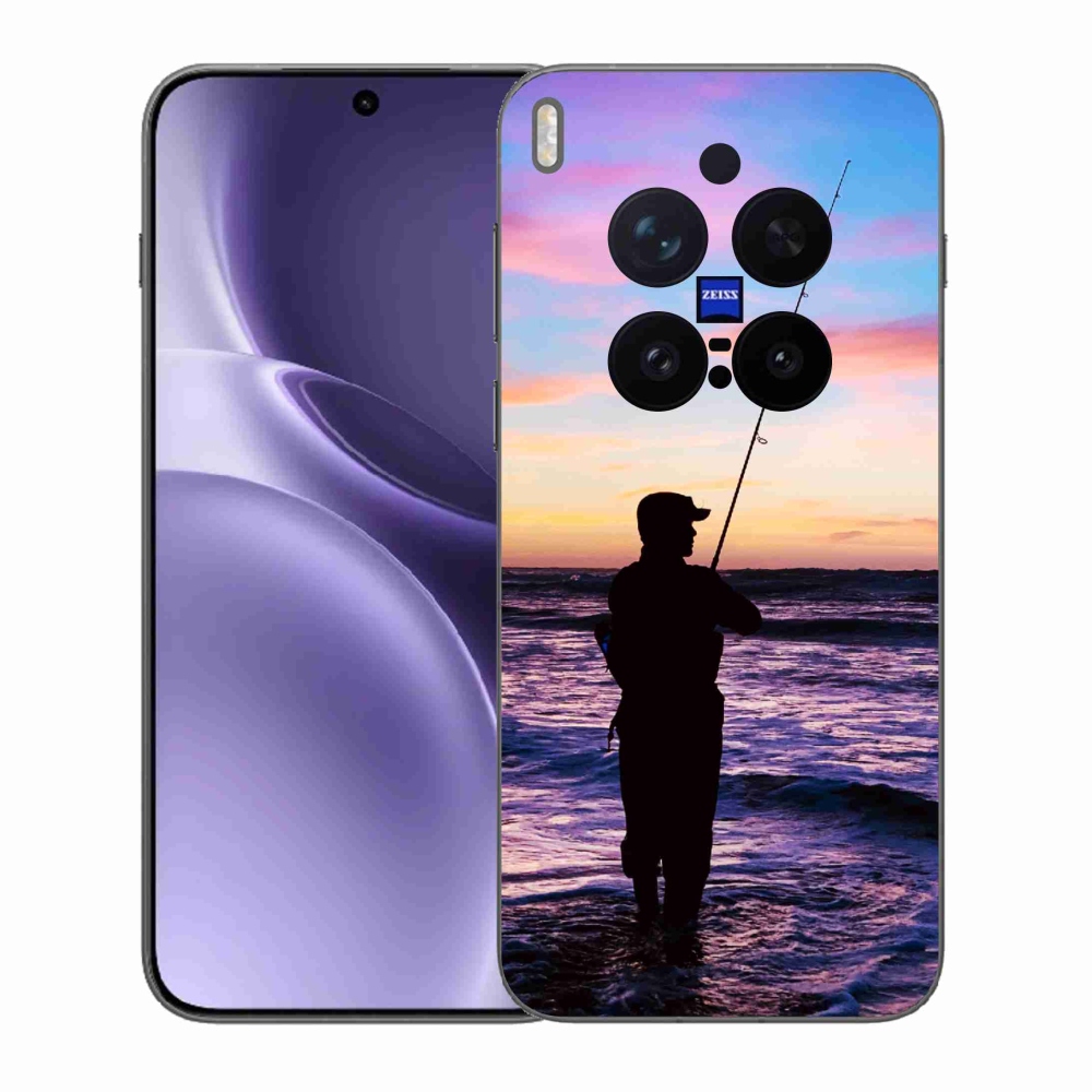 Gelový kryt mmCase na Vivo X300 Pro - rybaření 1