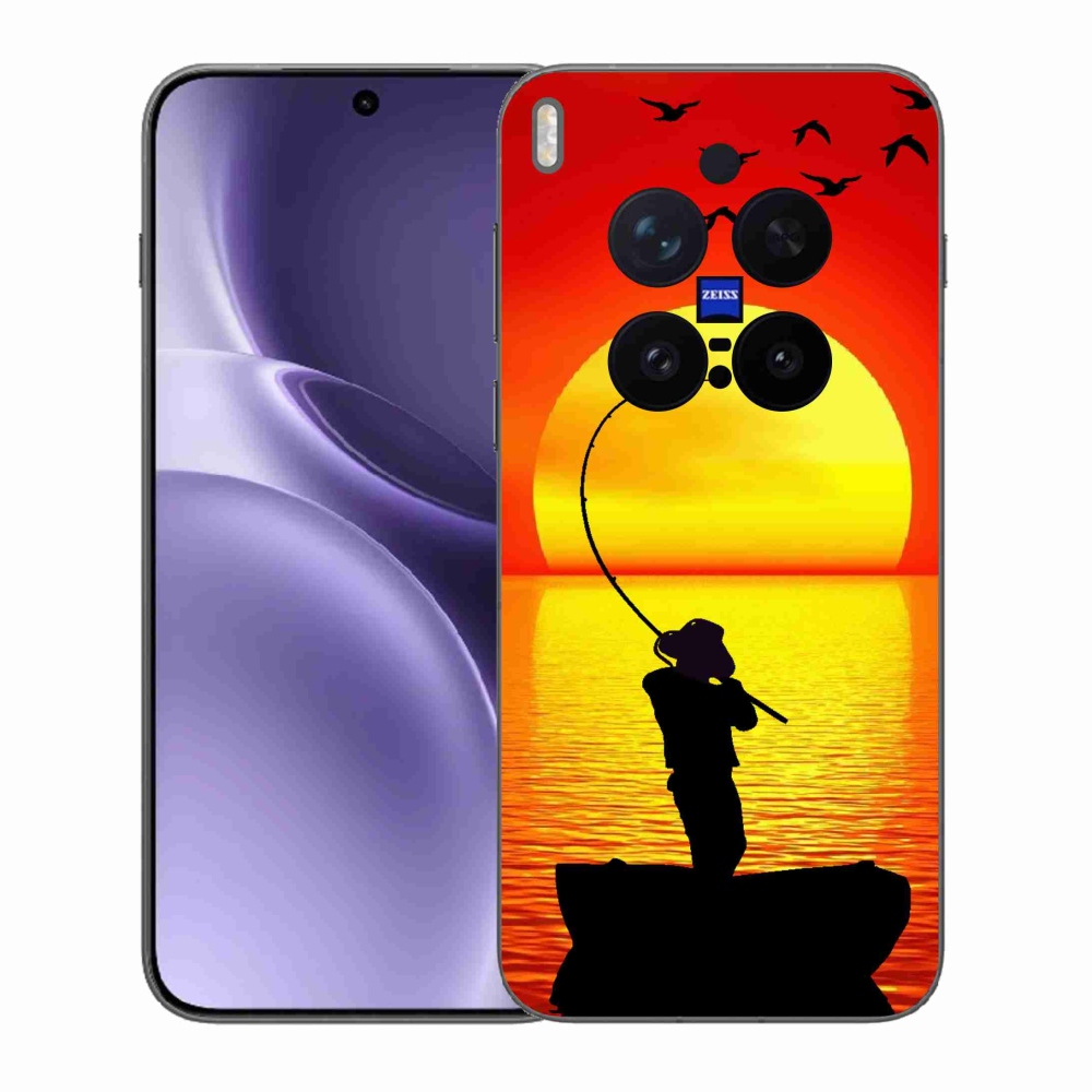 Gelový kryt mmCase na Vivo X300 Pro - rybaření