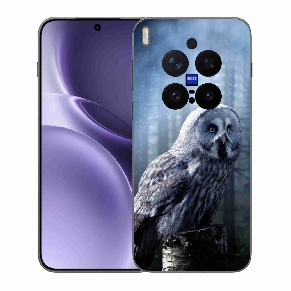 Gelový kryt mmCase na Vivo X300 Pro - sova