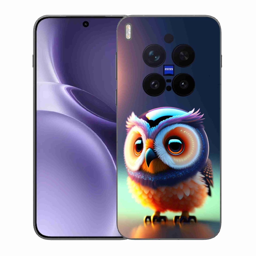 Gelový kryt mmCase na Vivo X300 Pro - sovička