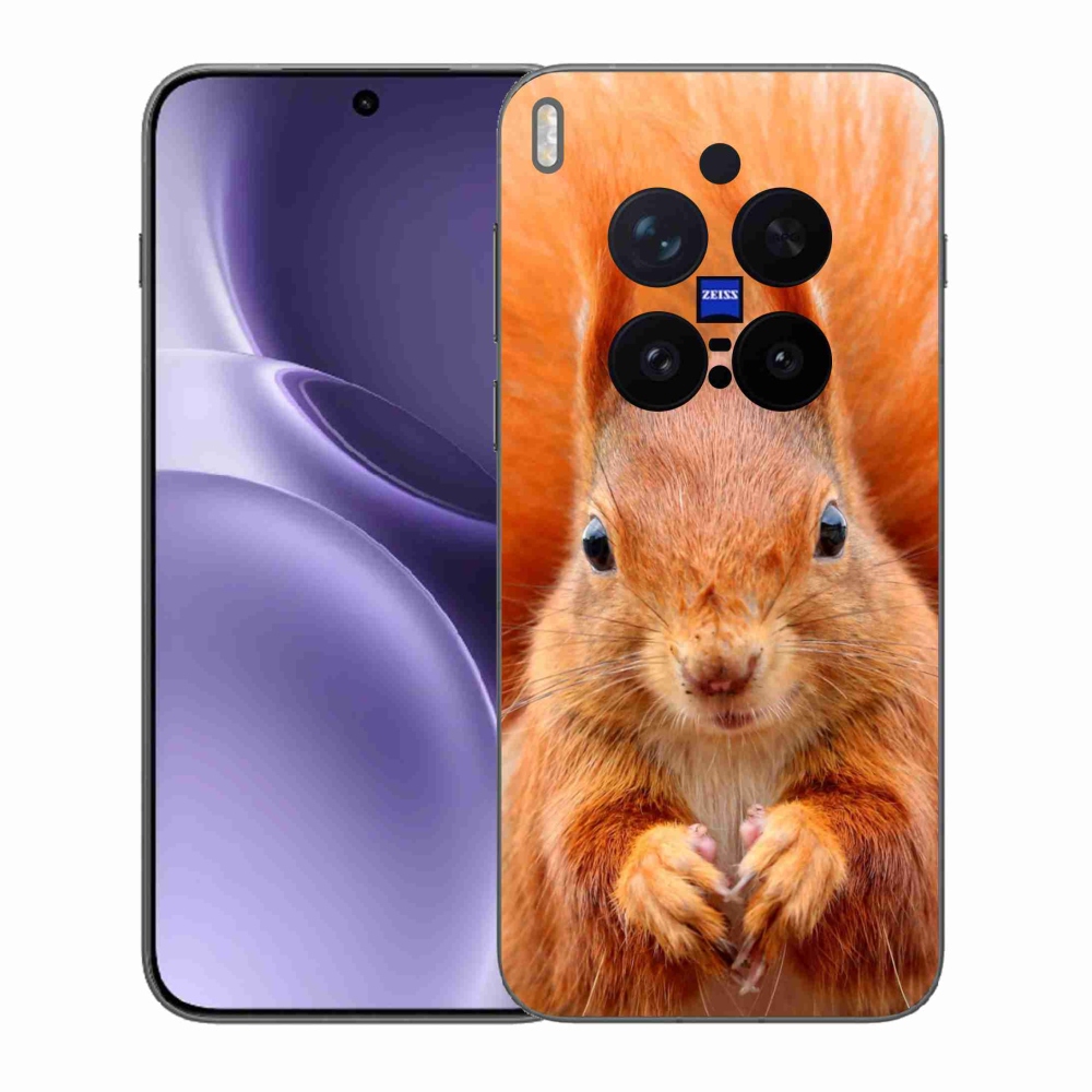 Gelový kryt mmCase na Vivo X300 Pro - veverka