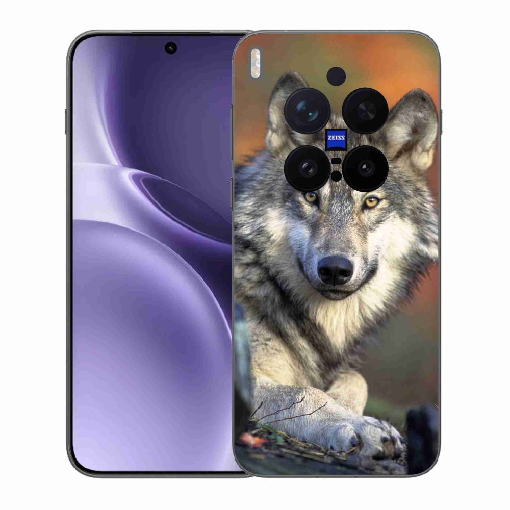 Gelový kryt mmCase na Vivo X300 Pro - vlk