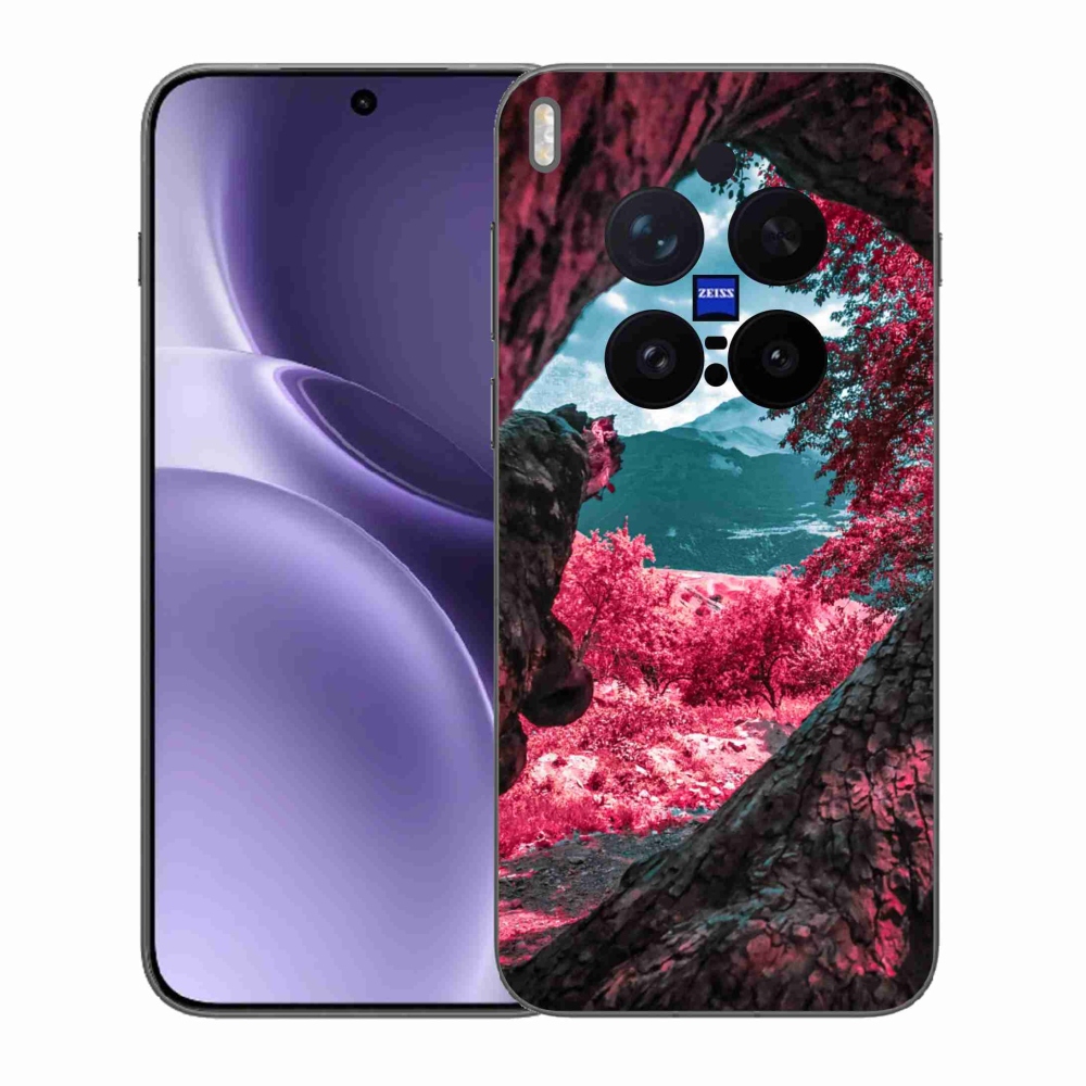 Gelový kryt mmCase na Vivo X300 Pro - výhled na hory