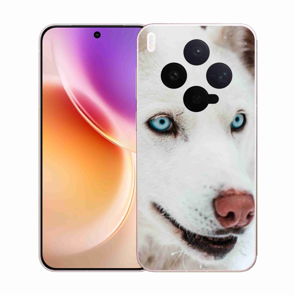 Gelový kryt mmCase na Vivo X300 - psí pohled