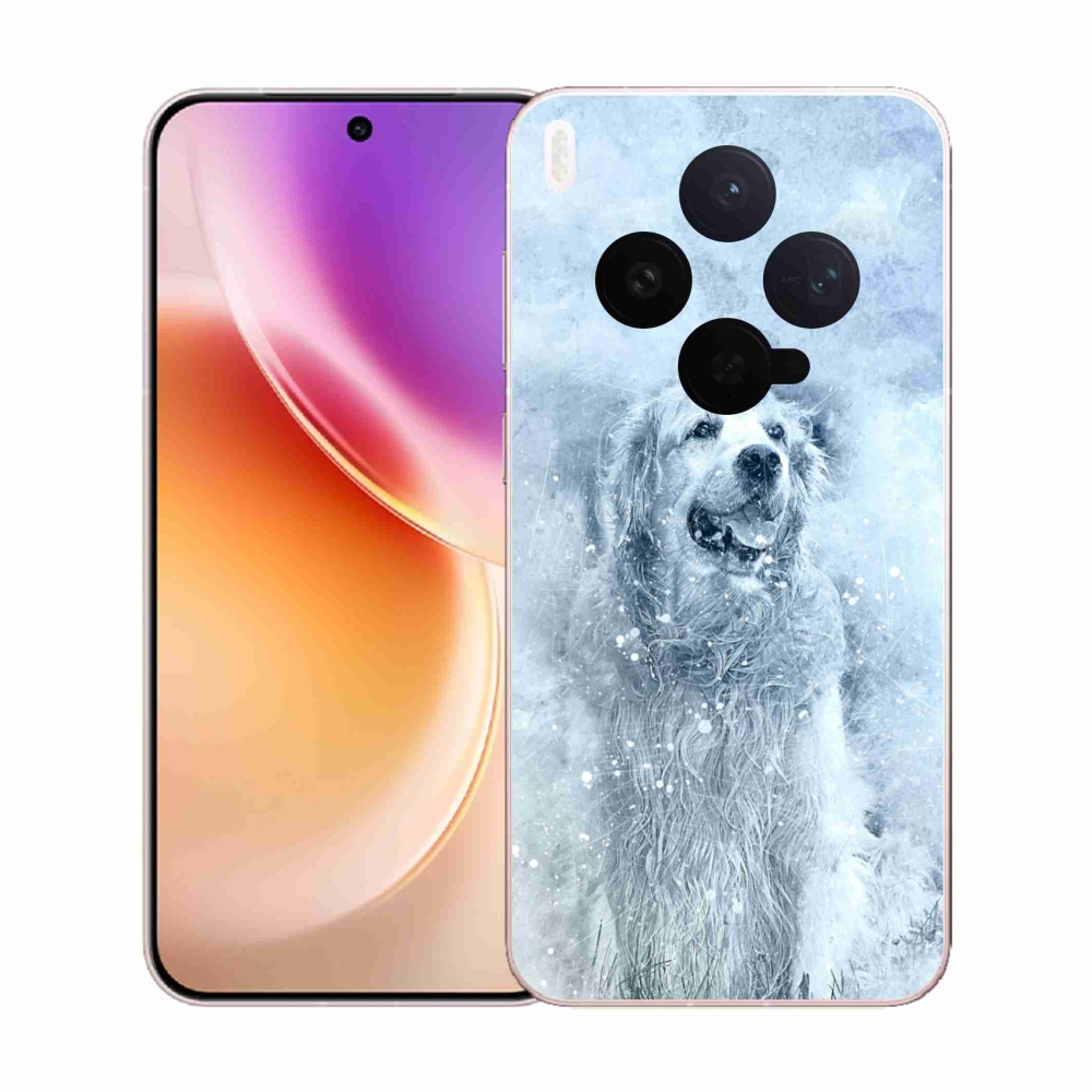 Gelový kryt mmCase na Vivo X300 - retrívr