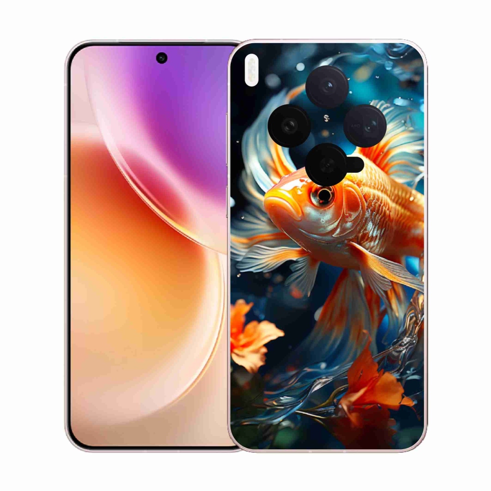 Gelový kryt mmCase na Vivo X300 - rybka