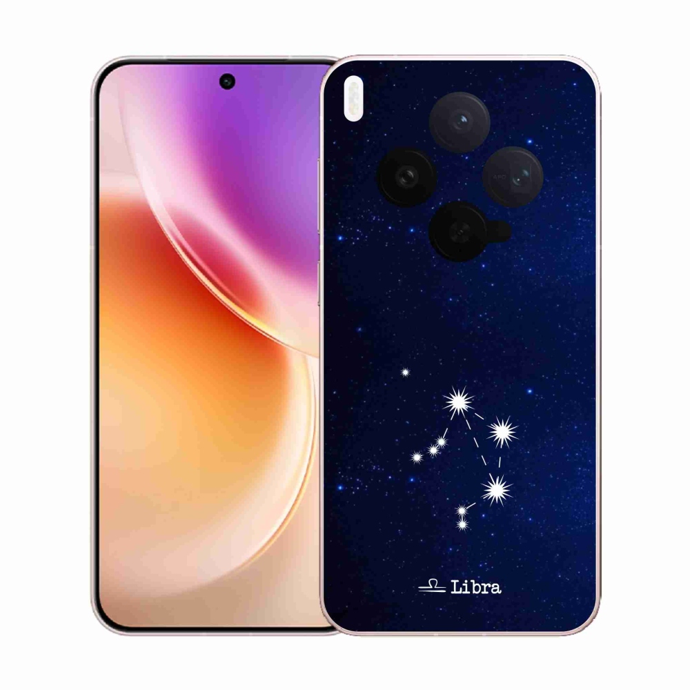 Gelový kryt mmCase na Vivo X300 - souhvězdí Váhy