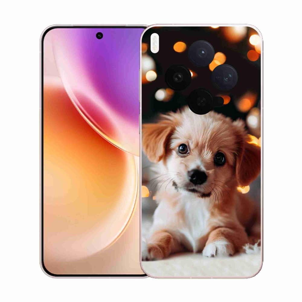 Gelový kryt mmCase na Vivo X300 - štěňátko