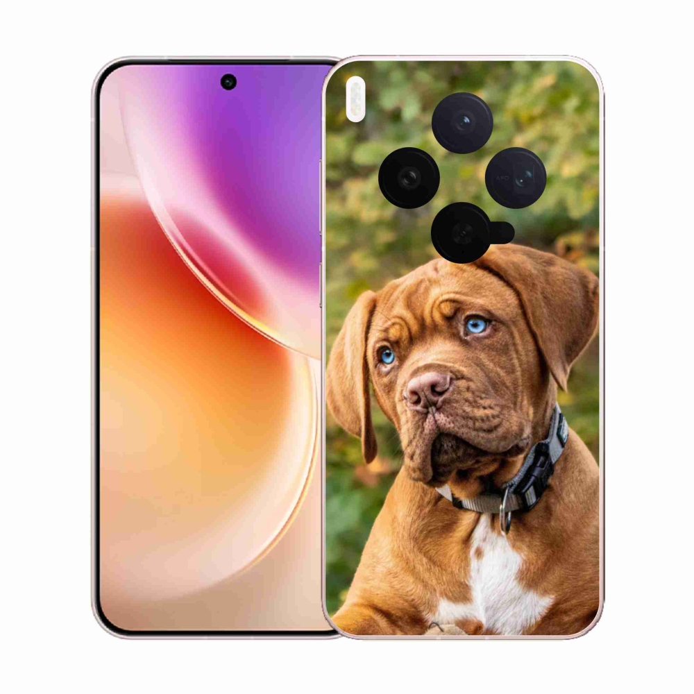 Gelový kryt mmCase na Vivo X300 - štěně 