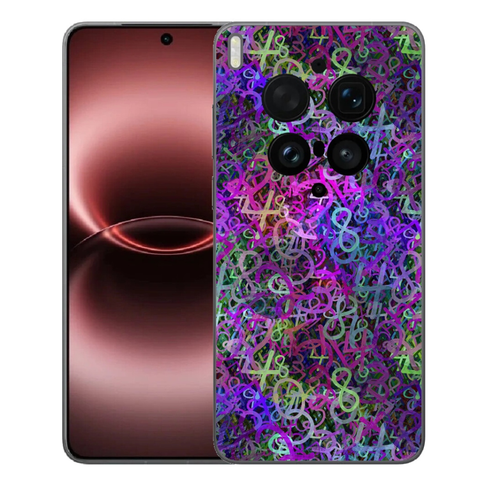 Gelový kryt mmCase na Vivo X300 Ultra - abstraktní motiv 25