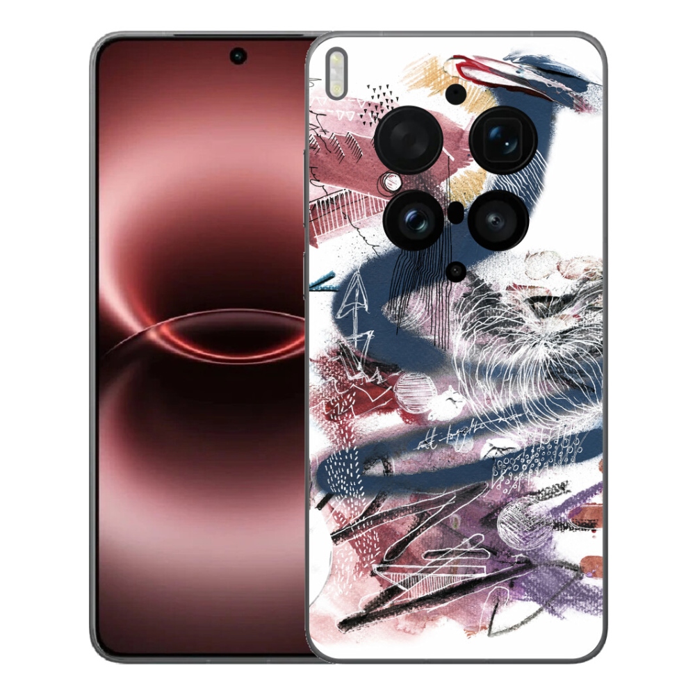 Gelový kryt mmCase na Vivo X300 Ultra - abstraktní motiv 28