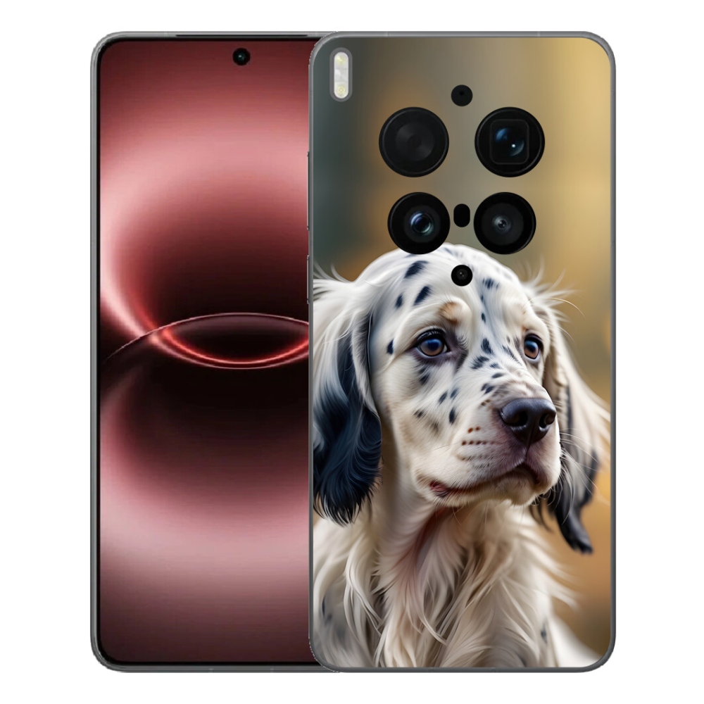 Gelový kryt mmCase na Vivo X300 Ultra - anglický setr