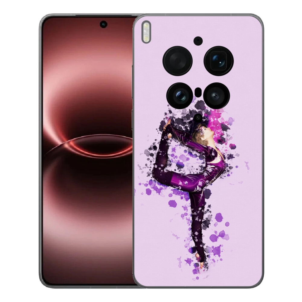 Gelový kryt mmCase na Vivo X300 Ultra - baletka