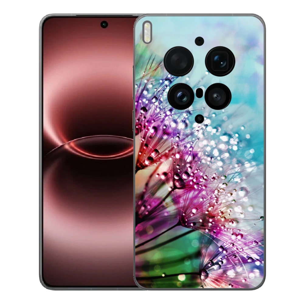 Gelový kryt mmCase na Vivo X300 Ultra - barevné květy