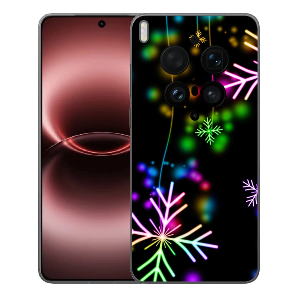 Gelový kryt mmCase na Vivo X300 Ultra - barevné vločky