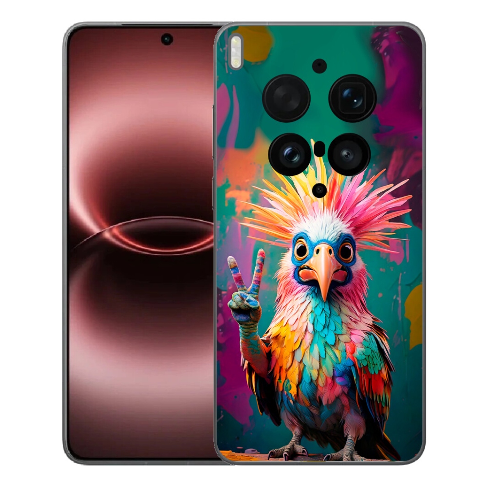 Gelový kryt mmCase na Vivo X300 Ultra - barevný rebel