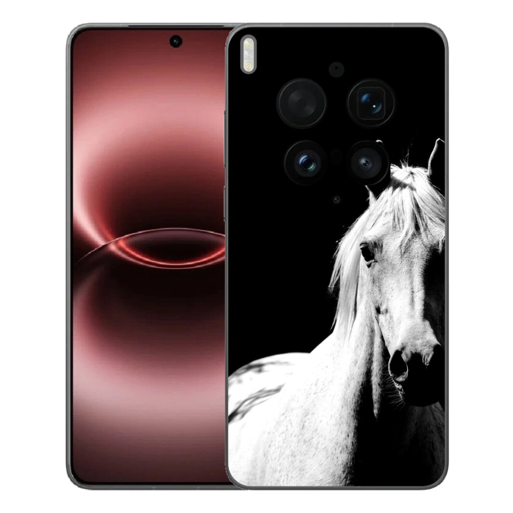 Gelový kryt mmCase na Vivo X300 Ultra - bílý kůň 5