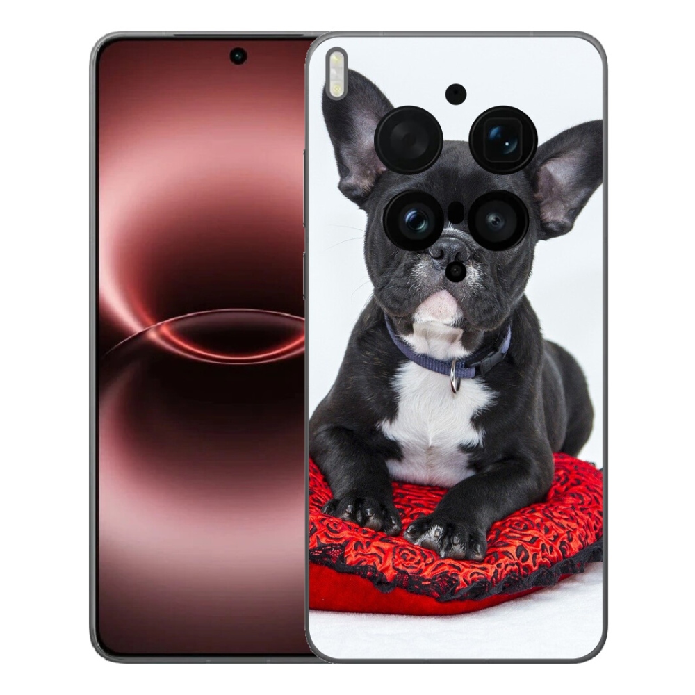 Gelový kryt mmCase na Vivo X300 Ultra - buldok