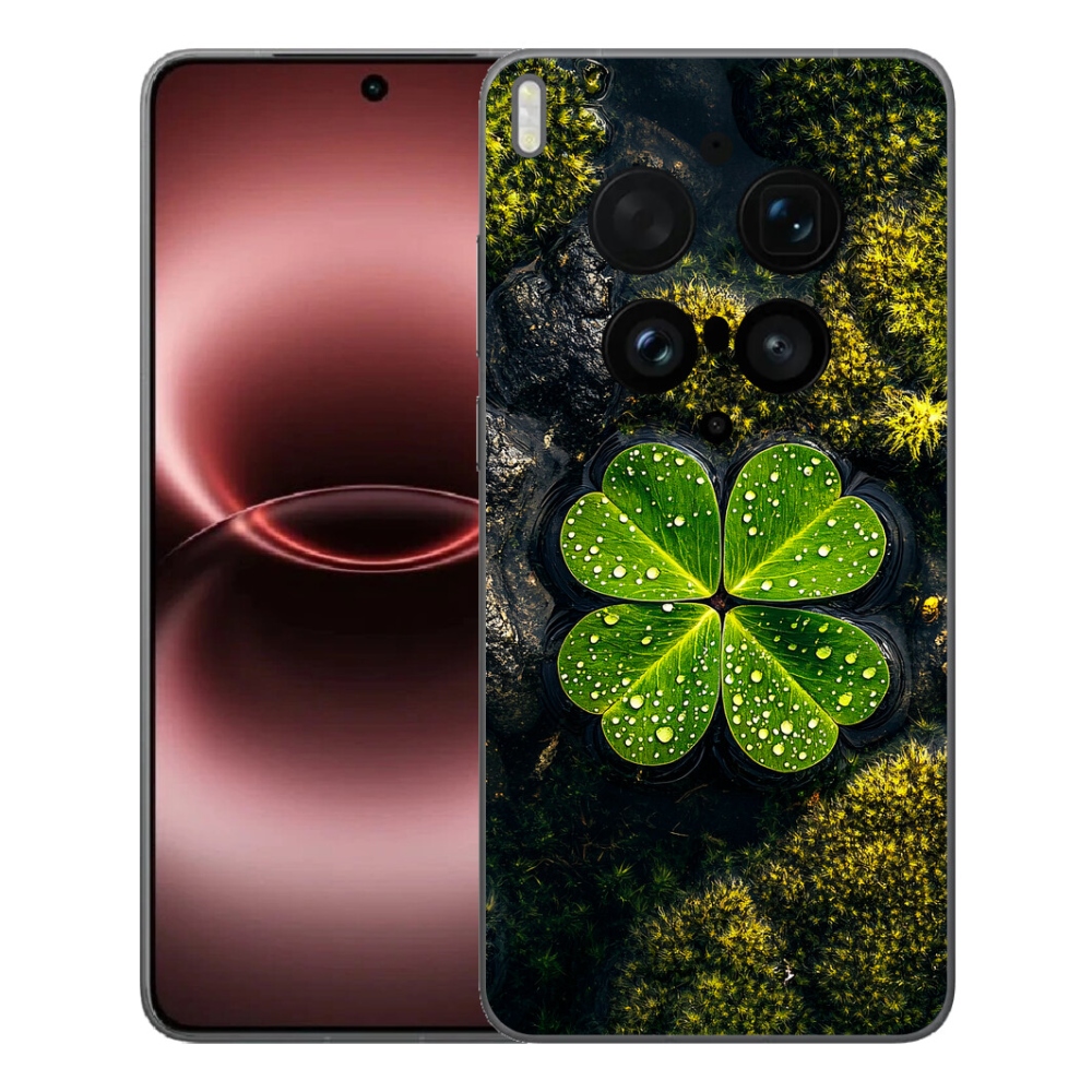 Gelový kryt mmCase na Vivo X300 Ultra - čtyřlístek