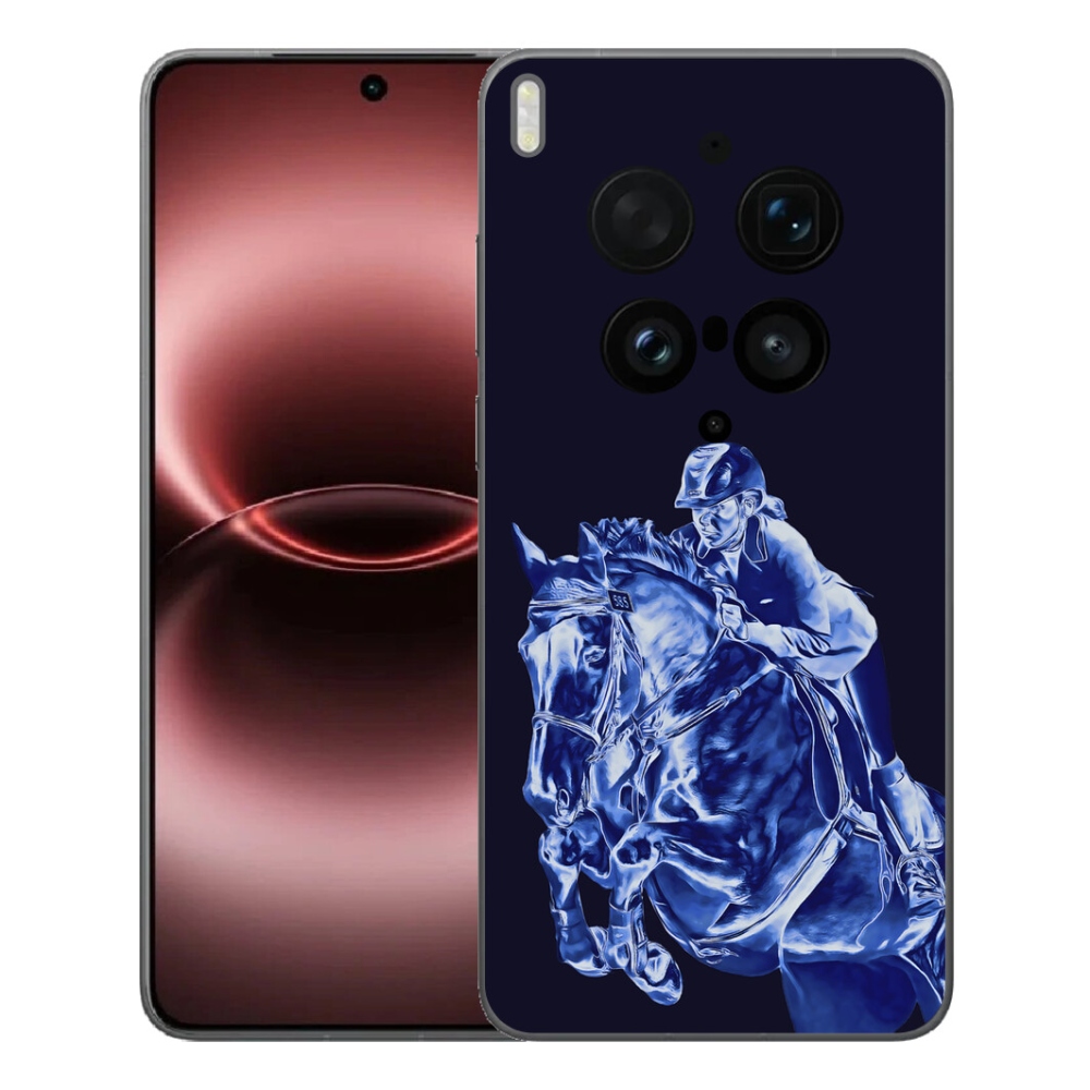 Gelový kryt mmCase na Vivo X300 Ultra - dostihový kůň