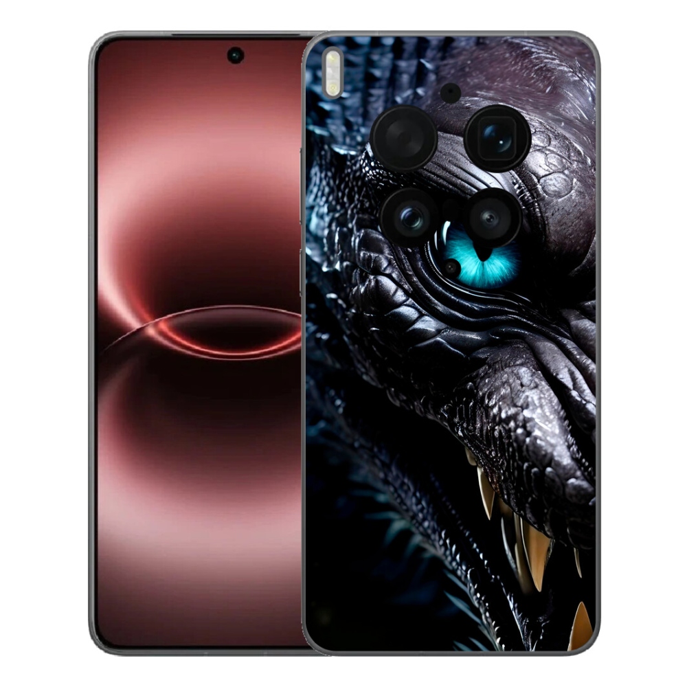 Gelový kryt mmCase na Vivo X300 Ultra - dračí pohled