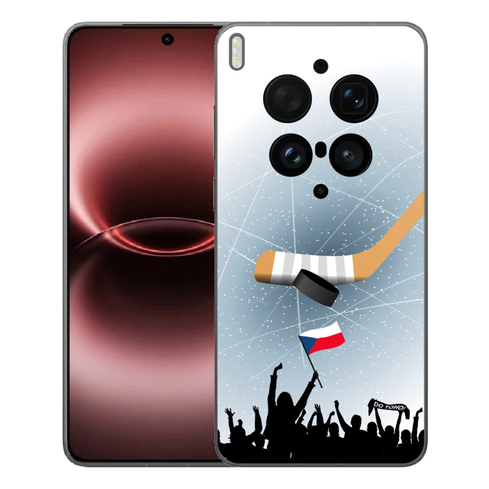 Gelový kryt mmCase na Vivo X300 Ultra - fanoušci hokeje