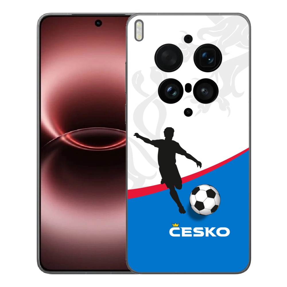 Gelový kryt mmCase na Vivo X300 Ultra - fotbal Česko 1