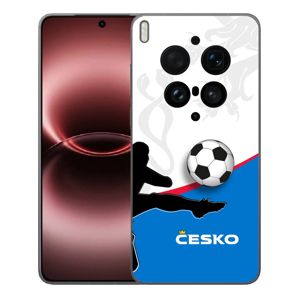 Gelový kryt mmCase na Vivo X300 Ultra - fotbal Česko 3