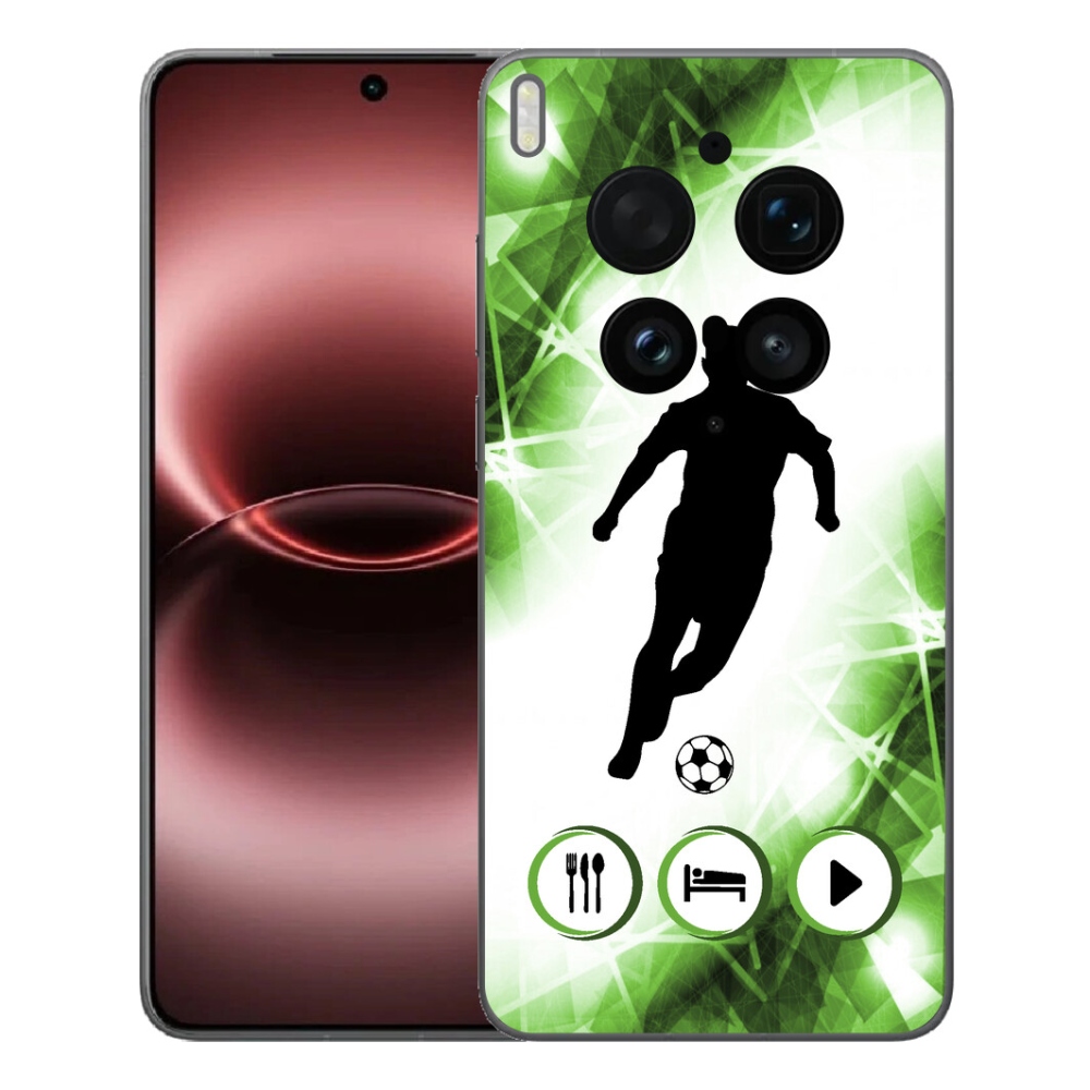 Gelový kryt mmCase na Vivo X300 Ultra - fotbalista