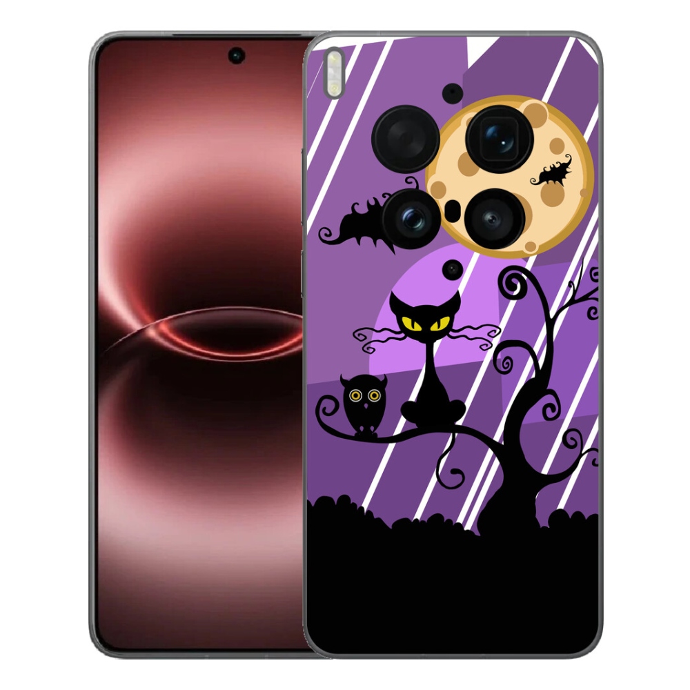 Gelový kryt mmCase na Vivo X300 Ultra - halloween