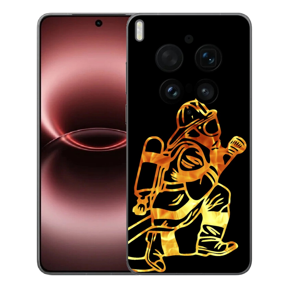 Gelový kryt mmCase na Vivo X300 Ultra - hasič 1
