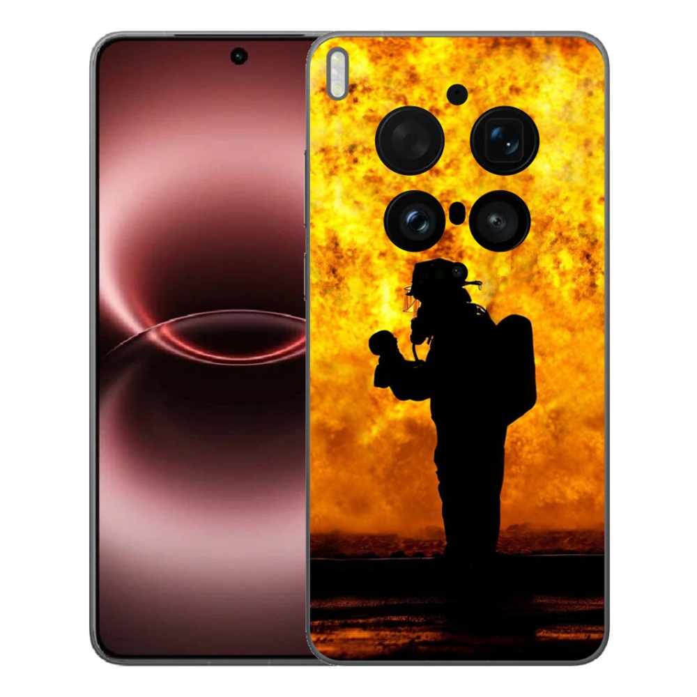 Gelový kryt mmCase na Vivo X300 Ultra - hasič