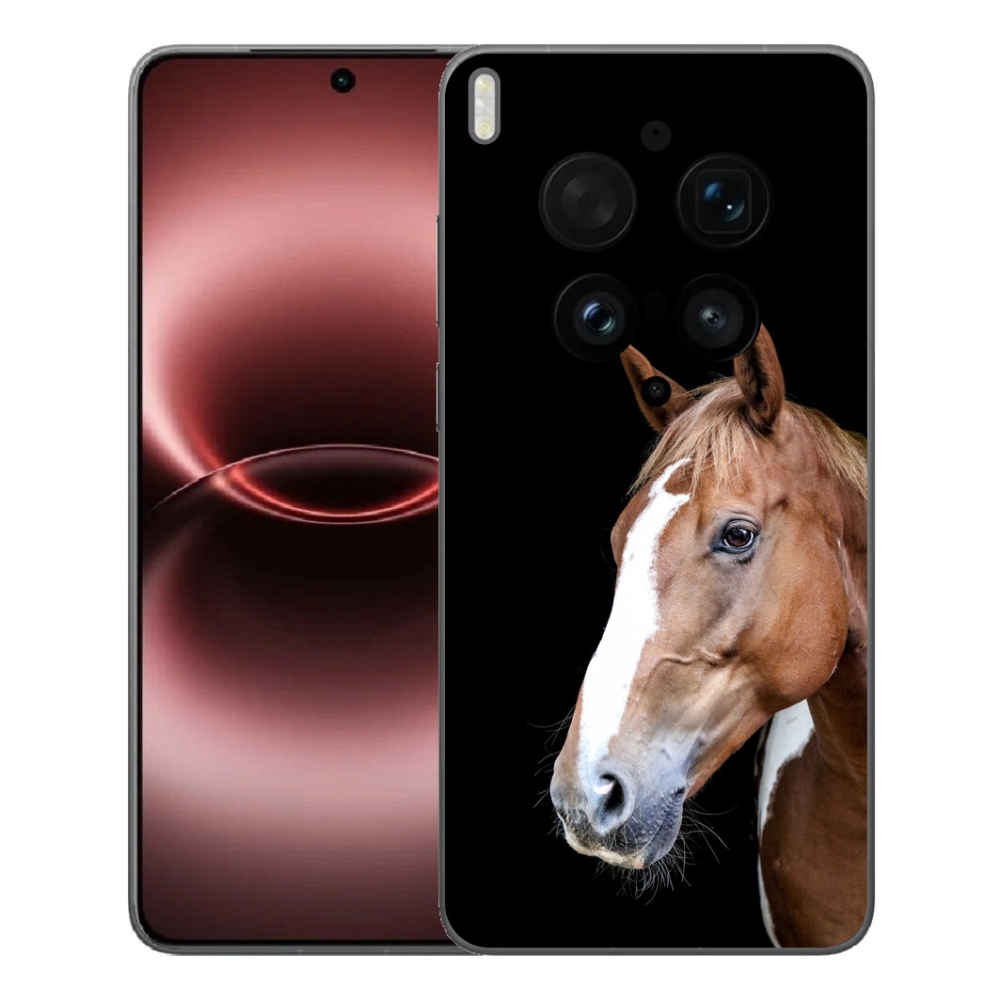 Gelový kryt mmCase na Vivo X300 Ultra - hnědý kůň 3